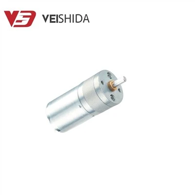 12V 25mm 370 Micro DC Brushed Tishli Dvigatel